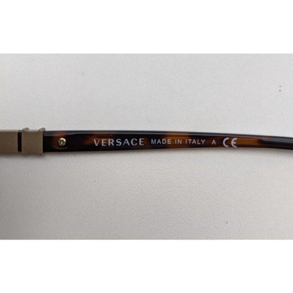 🕶️Made in Italy! Versace Mod.1230-B Eyeglasses 52/17 135 /KAL722🕶️ - Picture 4 of 9